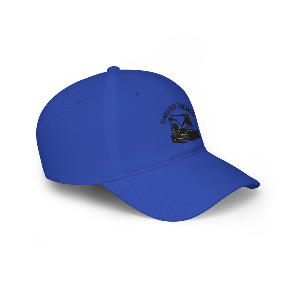Tinkerin Thomas Low Profile Baseball Cap — Bulldozer Mechanic Hat