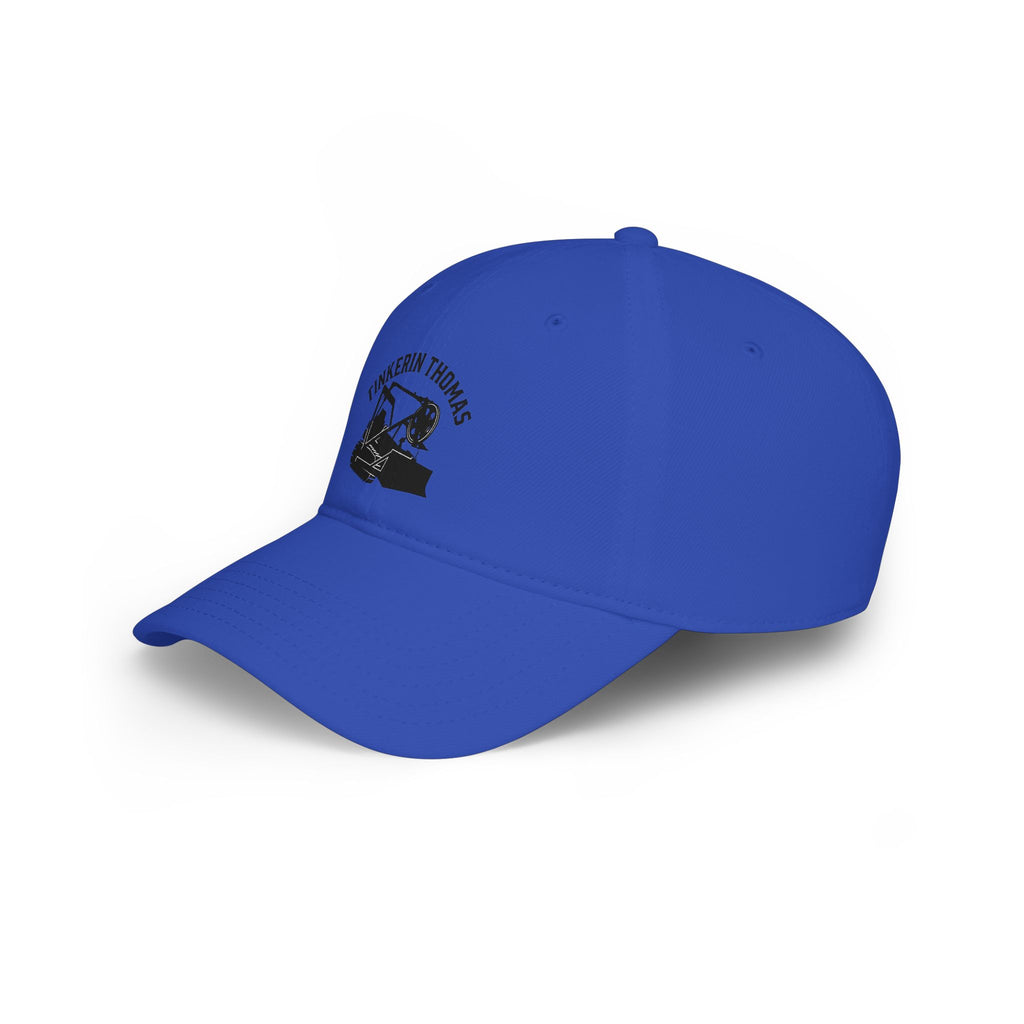 Tinkerin Thomas Low Profile Baseball Cap — Bulldozer Mechanic Hat
